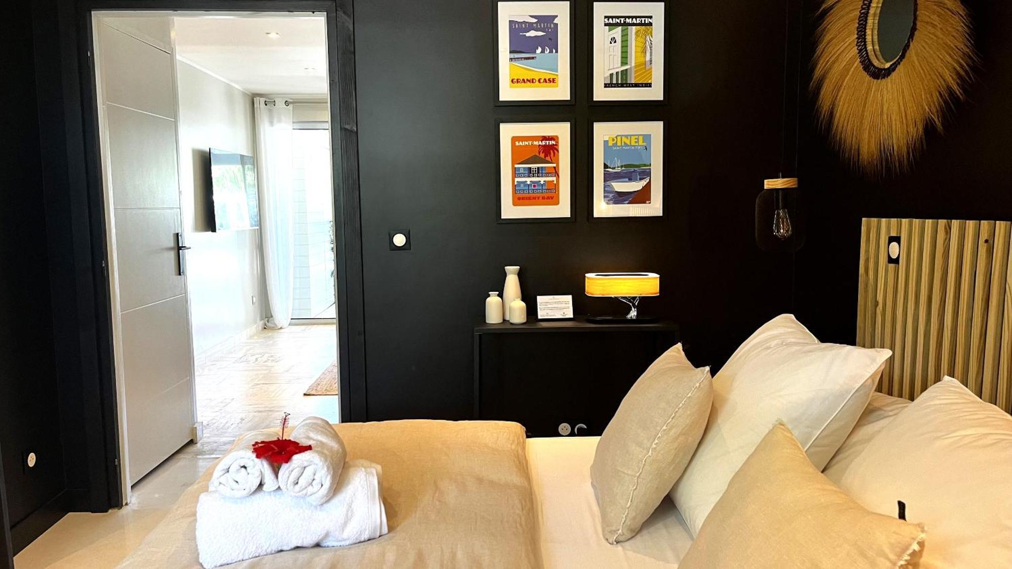 Pomme Cannelle Luxury Suites & Spa La Baie-Orientale Chambre photo